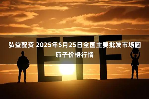 弘益配资 2025年5月25日全国主要批发市场圆茄子价格行情