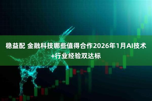 稳益配 金融科技哪些值得合作2026年1月AI技术+行业经验双达标